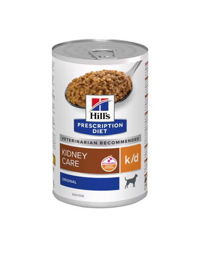 HILL'S Prescription Diet Canine k/d Kidney Care 350g vlhké krmivo pro psy na podporu funkce ledvin