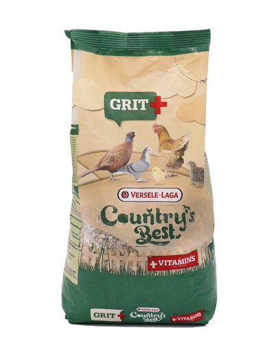 VERSELE-LAGA Country's Best Grit + 1,5kg drť pro okrasnou a chovnou drůbež s vitamíny