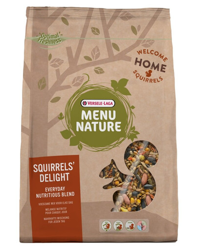 VERSELE-LAGA Menu Nature Squirrel's Delight 600g směs pro veverky