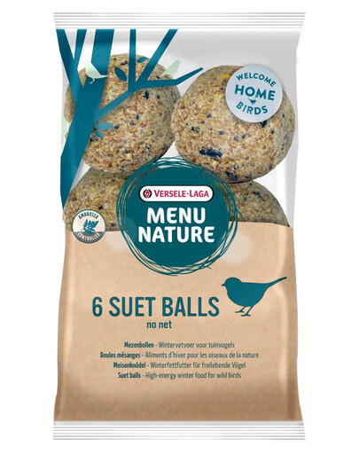 VERSELE-LAGA Menu Nature 6 tukových kuliček bez síťky 540g