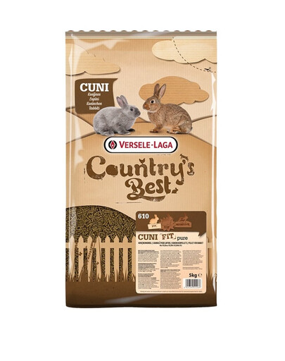 Levně VERSELE-LAGA Country's Best Cuni Fit Pure 5kg