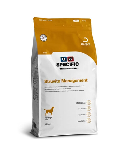 SPECIFIC Dog CCD Struvite Management 12 kg antistruvitové krmivo pro psy