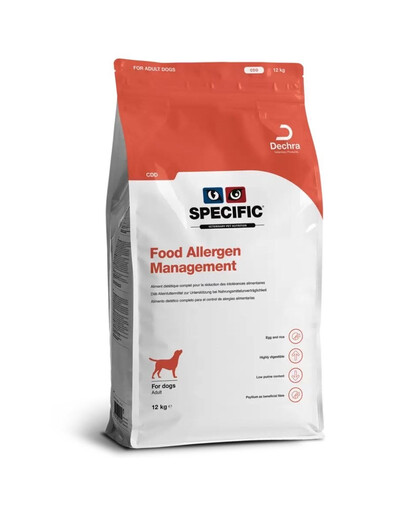 SPECIFIC Dog CDD Food Allergen Management 12 kg krmivo pro psy s potravinovou alergií