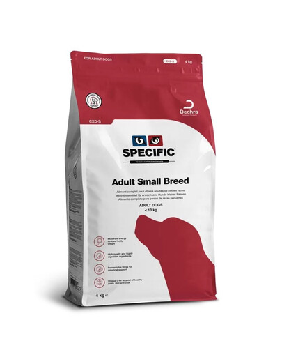 SPECIFIC Dog CXD-S Adult Small Breed 4 kg krmivo pro psy malých plemen