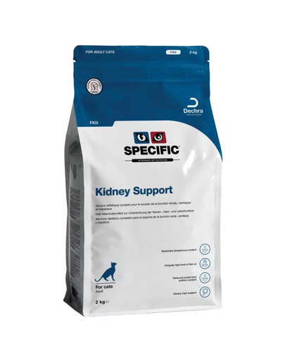 SPECIFIC Cat FKD Kidney Support 2 kg krmivo pro kočky se selháním srdce, ledvin nebo jater