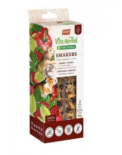VITAPOL Vita Herbal Functional Smakers vlasy a pokožka 90 g