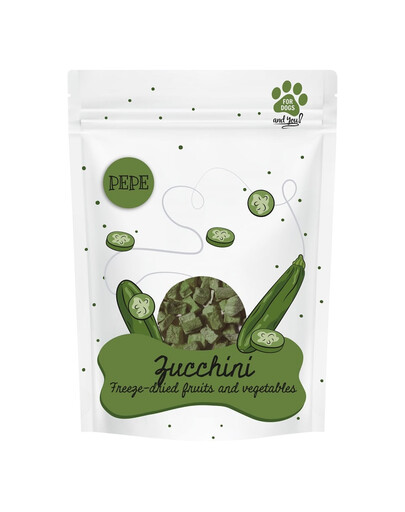 PAKA ZWIERZAKA PEPE Freeze-dried - mrazem sušená cuketa  20 g