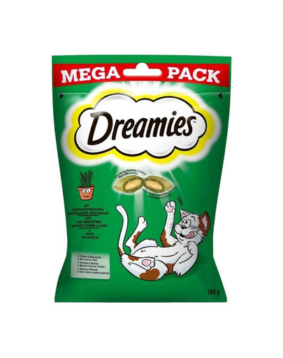 DREAMIES Catnip 4x180g pamlsky pro kočky s catnipem