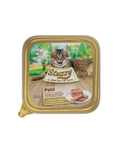 STUZZY Mister Cat s kuřecím masem a játry 100 g