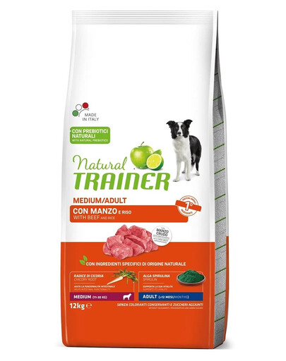 TRAINER Natural Medium Adult s hovězím masem 12kg