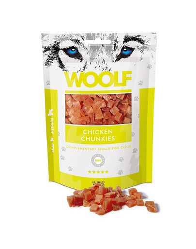 WOOLF Chicken Chunkies 100g kuracie kúsky