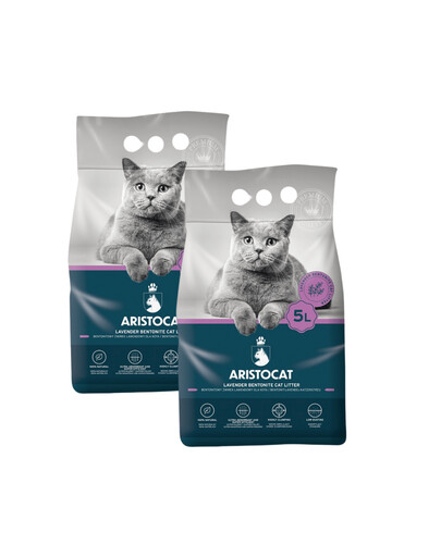 Bentonite Plus stelivo s vůni levandule 2 x 5 l