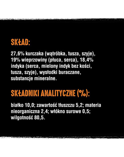 CRAVE s kuřecím a krůtím masem 400g