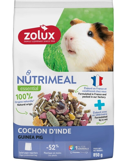 ZOLUX NUTRIMEAL 4 Karma mieszanka dla świnki morskiej 850 g
