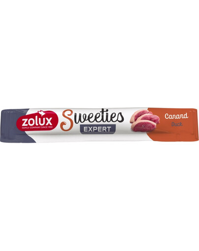 ZOLUX Krémová pochoutka pro psy SWEETIES s kachnou 14 g