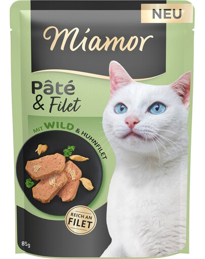 MIAMOR Pate Filet with Game 85 g