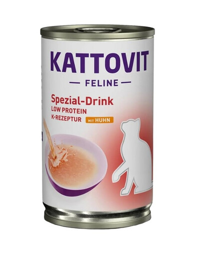 KATTOVIT Cat Diet Drinks Niere-Renal Drink Chicken 135 ml