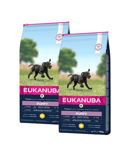 EUKANUBA Puppy Large Breeds Chicken 2 x 15 kg
