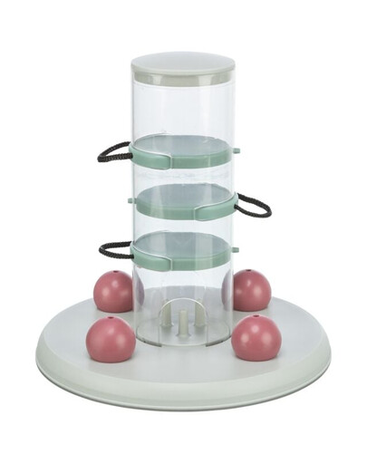 TRIXIE Cat Activity Gambling Tower vzdělávací hračka pro kočku 25×27 cm plast