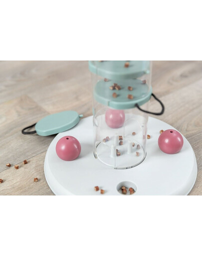 TRIXIE Cat Activity Gambling Tower vzdělávací hračka pro kočku 25×27 cm plast