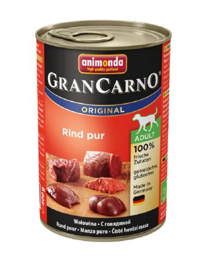 ANIMONDA GranCarno Adult hovězí 400 g