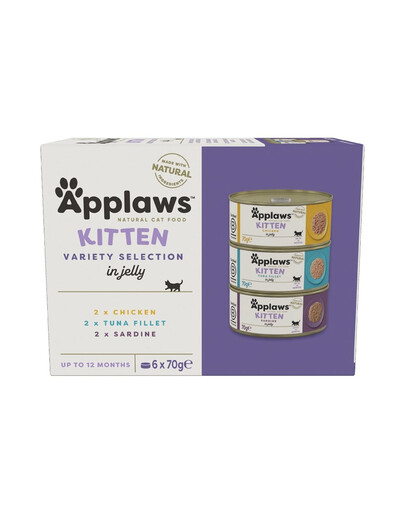 APPLAWS Applaws Cat Tin Multipack 6 x 70 g mix chutí s rybami a kuřecím masem