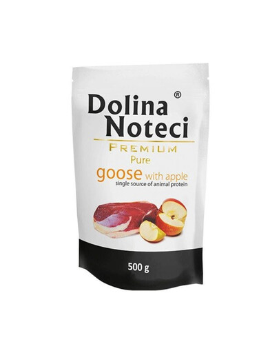 DOLINA NOTECI Prémiová husa čistá s jablkem 500g
