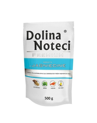 DOLINA NOTECI Premium bohatá na jehněčí 10 x 500g