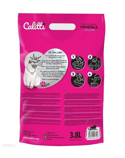 CALITTI Crystals Silikonové stelivo 3.8L