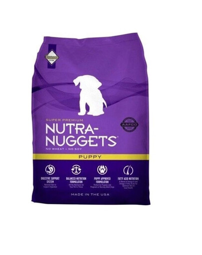 NUTRA NUGGETS Puppy pro štěňata středních a malých plemen 15 kg
