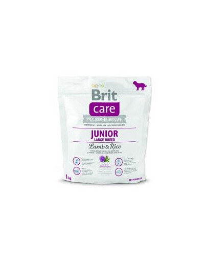BRIT Care Dog Junior Large Breed Lamb&Rice 1kg