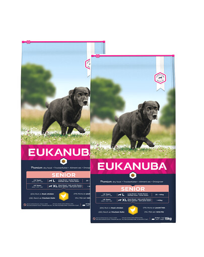 EUKANUBA Caring Senior Large Breed 2 x 15kg