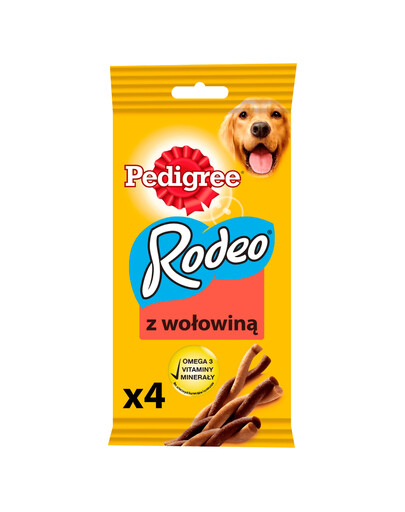 PEDIGREE Rodeo s hovězím 70 g