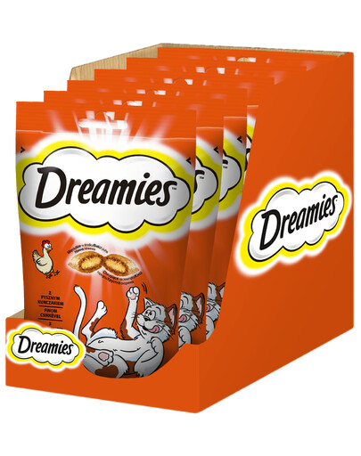 DREAMIES 6x60 g pamlsek s lahodným kuřecím masem pro vaši kočku