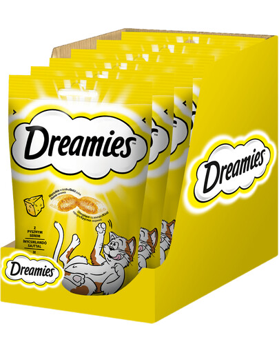 DREAMIES 6x60 g kočičí pamlsek s lahodným sýrem