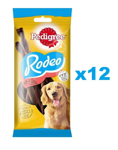 PEDIGREE Rodeo 12x122g hovězí pamlsek pro psy