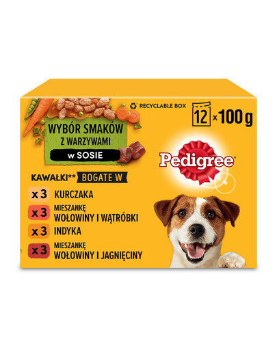 PEDIGREE Adult kapsa 12 x 100 g