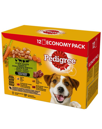 PEDIGREE Adult kapsa 12 x 100 g