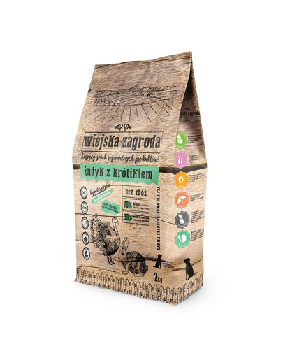 WIEJSKA ZAGRODA Krůtí s králíkem 2 kg