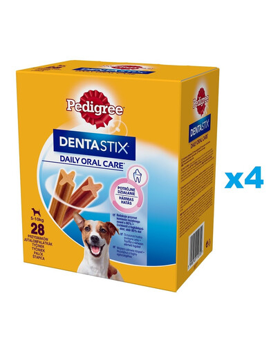 PEDIGREE DentaStix (malé plemená) zubná pochúťka pre psov 112 ks - 16x110g