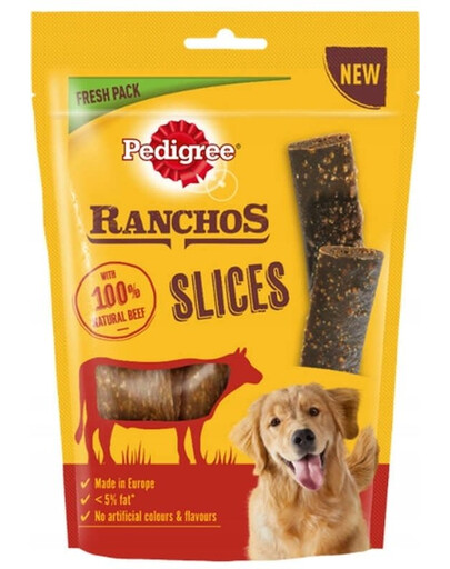 PEDIGREE Ranchos Slices 60g beef