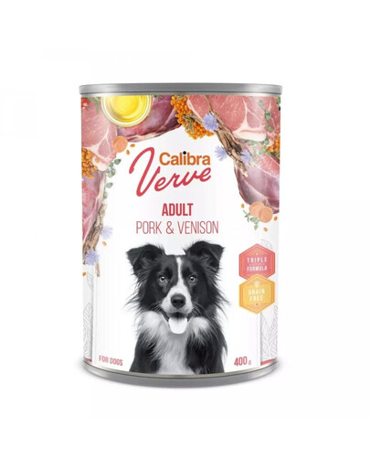 CALIBRA Dog Verve GF Adult Pork&Venison 400 g
