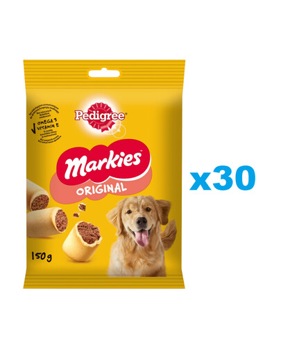 PEDIGREE Markies Originální křupavé sušenky pro dospělé psy 30x150g