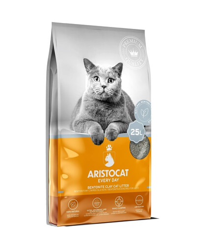 ARISTOCAT Every Day 25 l bentonitová podestýlka pro kočky