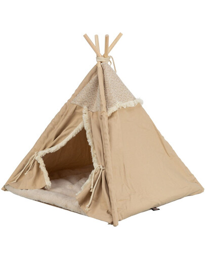 TRIXIE Boho Tipi - uzavřený pelíšek pro psa nebo kočku