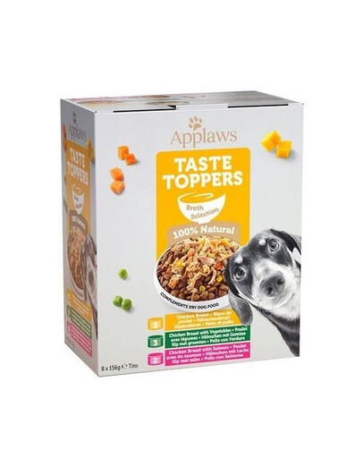 APPLAWS Dog Tin Broth Selection Multipack 32 x 156 g