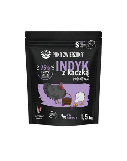 PAKA ZWIERZAKA Seventh Heaven Turkey & Duck Mini 1,5 kg