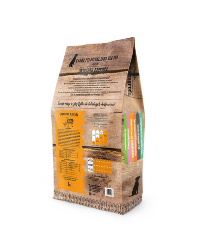 WIEJSKA ZAGRODA Dog Jehněčí a Kachna 2 kg granule pro malé a střední rasy
