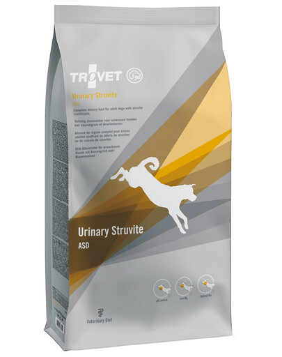 TROVET Urinary Struvite ASD pro psy 12,5 kg
