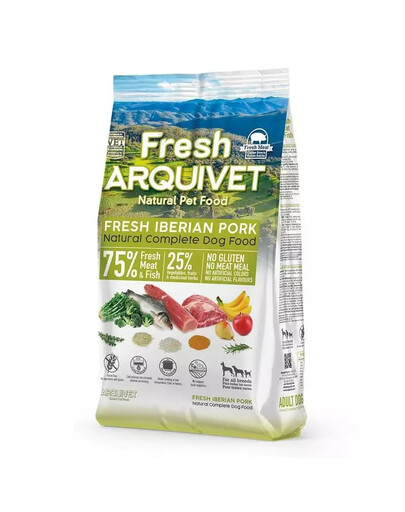 ARQUIVET Fresh Polo-vlhké krmivo pro psy s iberským vepřovým masem a mořskými rybami 2,5 kg